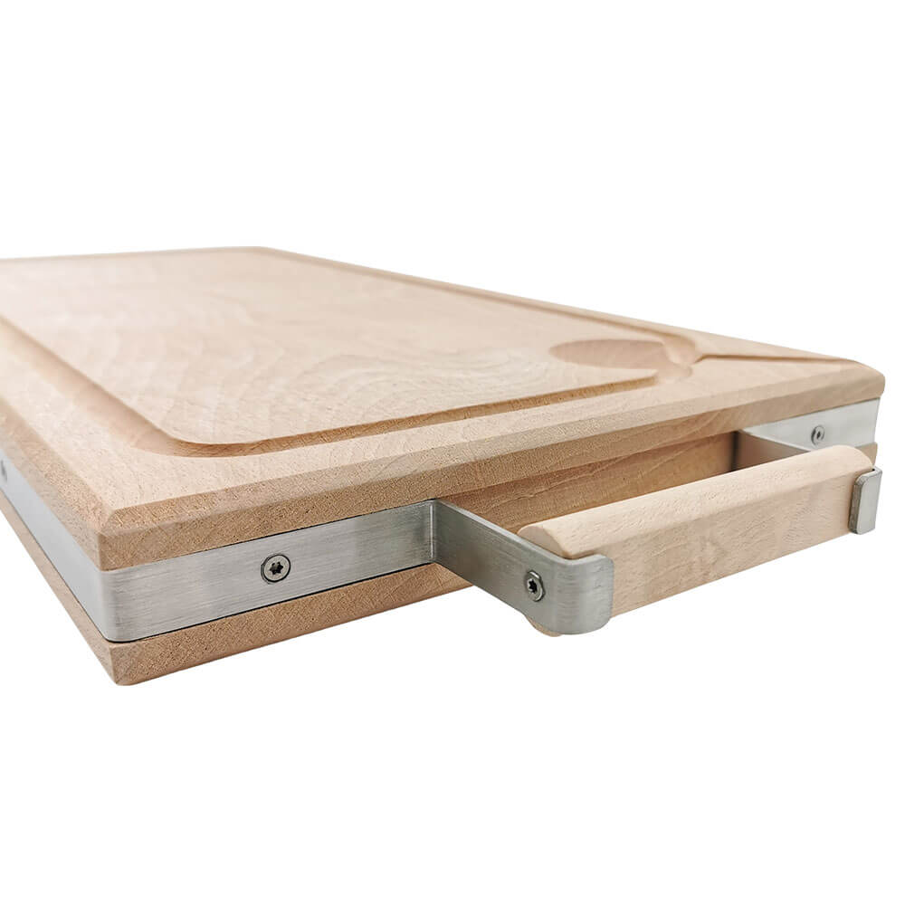 Détail de la Planche à Découper Nationale Inox - TOURNABOIS