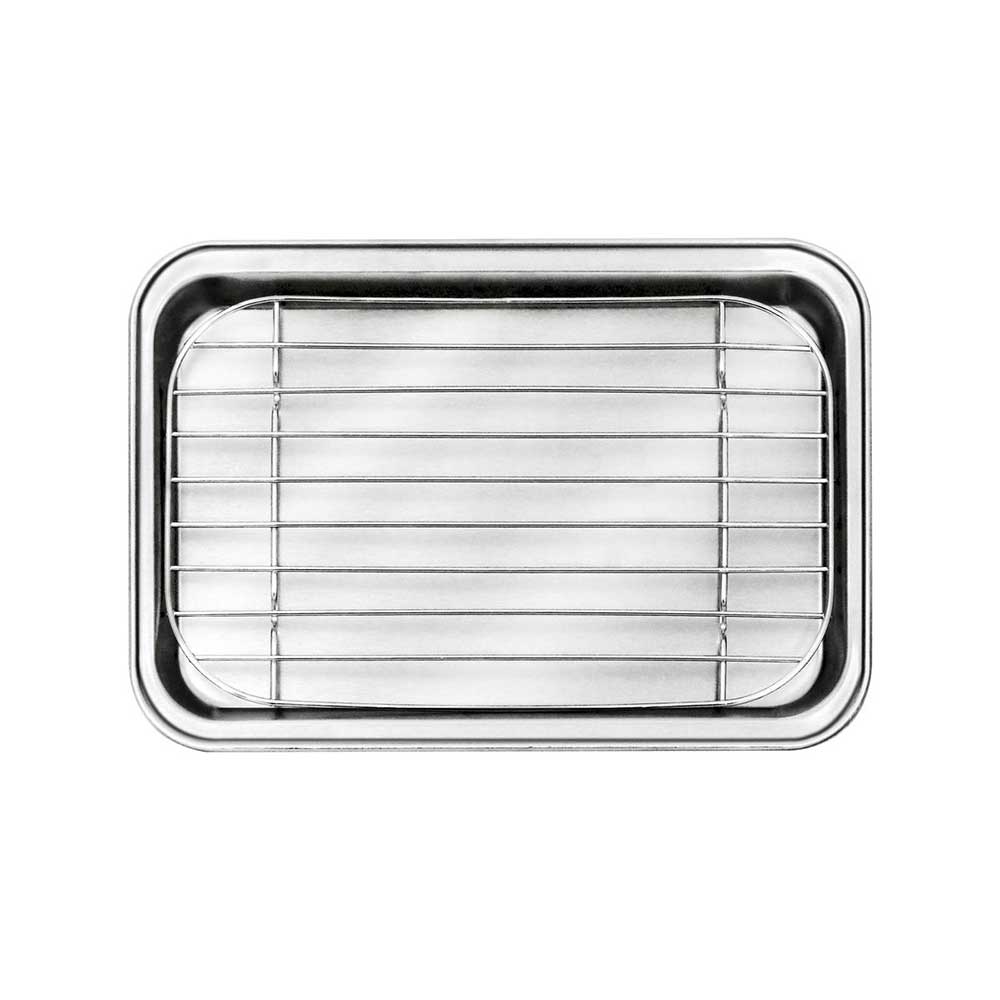 Plateau à dresser avec grille 26 x 18,5 cm - LOUIS TELLIER