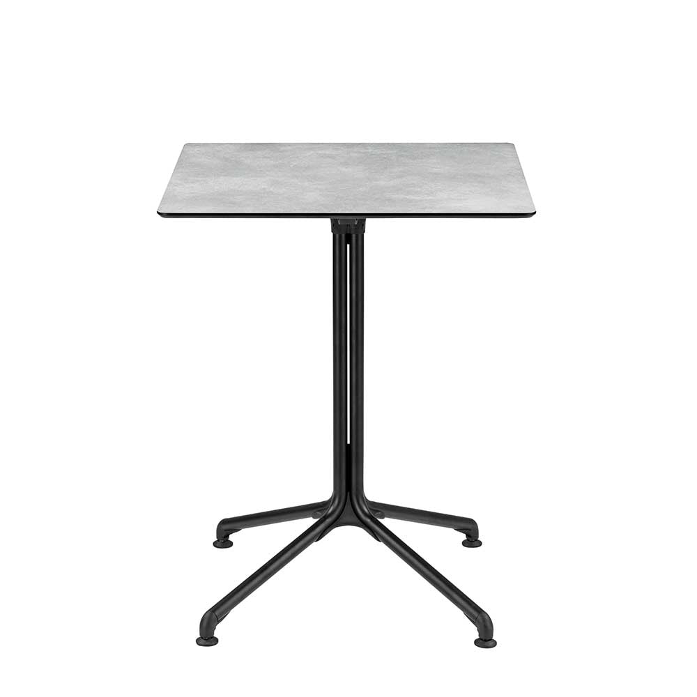 Plateau de table carré 59 cm Horizon panneau stratifié – LAFUMA HPL ciment