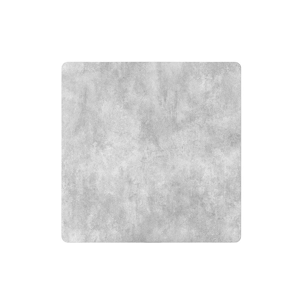 Plateau de table carré 59 cm Horizon panneau stratifié – LAFUMA ciment