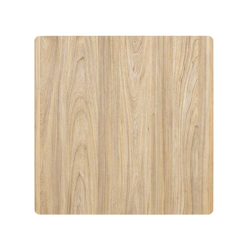 Plateau de table carré 69 cm Horizon panneau stratifié – LAFUMA bois terrasse café restaurant professionnel