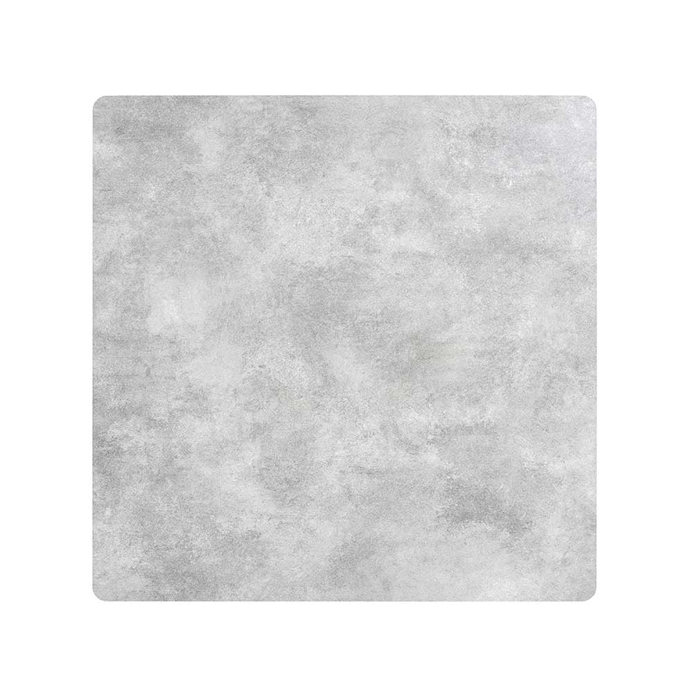 Plateau de table carré 69 cm Horizon panneau stratifié – LAFUMA ciment promotion