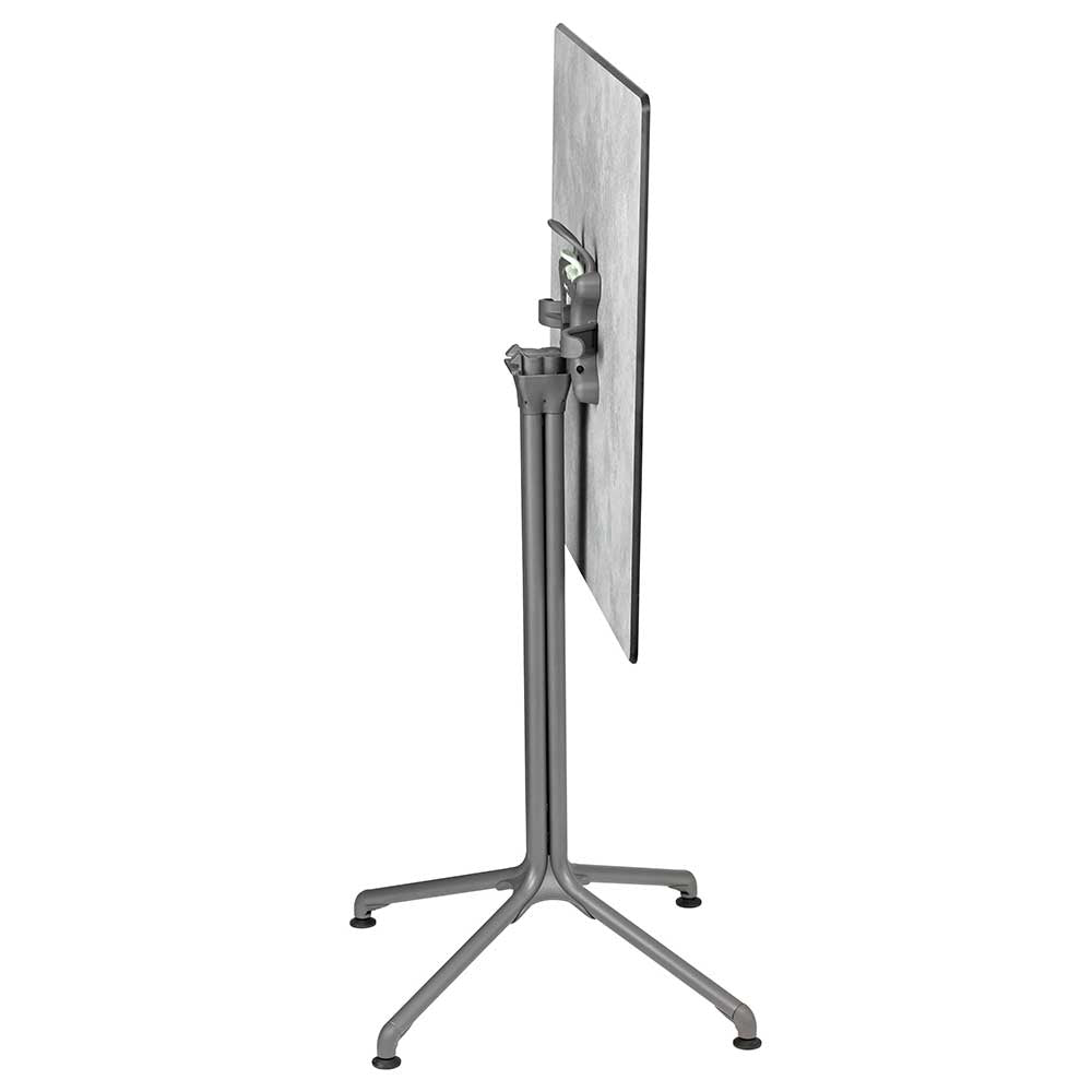 Plateau de table carré 69 cm Horizon panneau stratifié – LAFUMA ciment