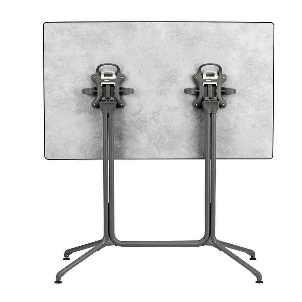 Plateau de table Rectangulaire Horizon HPL – LAFUMA ciment pliant bar café hôtel