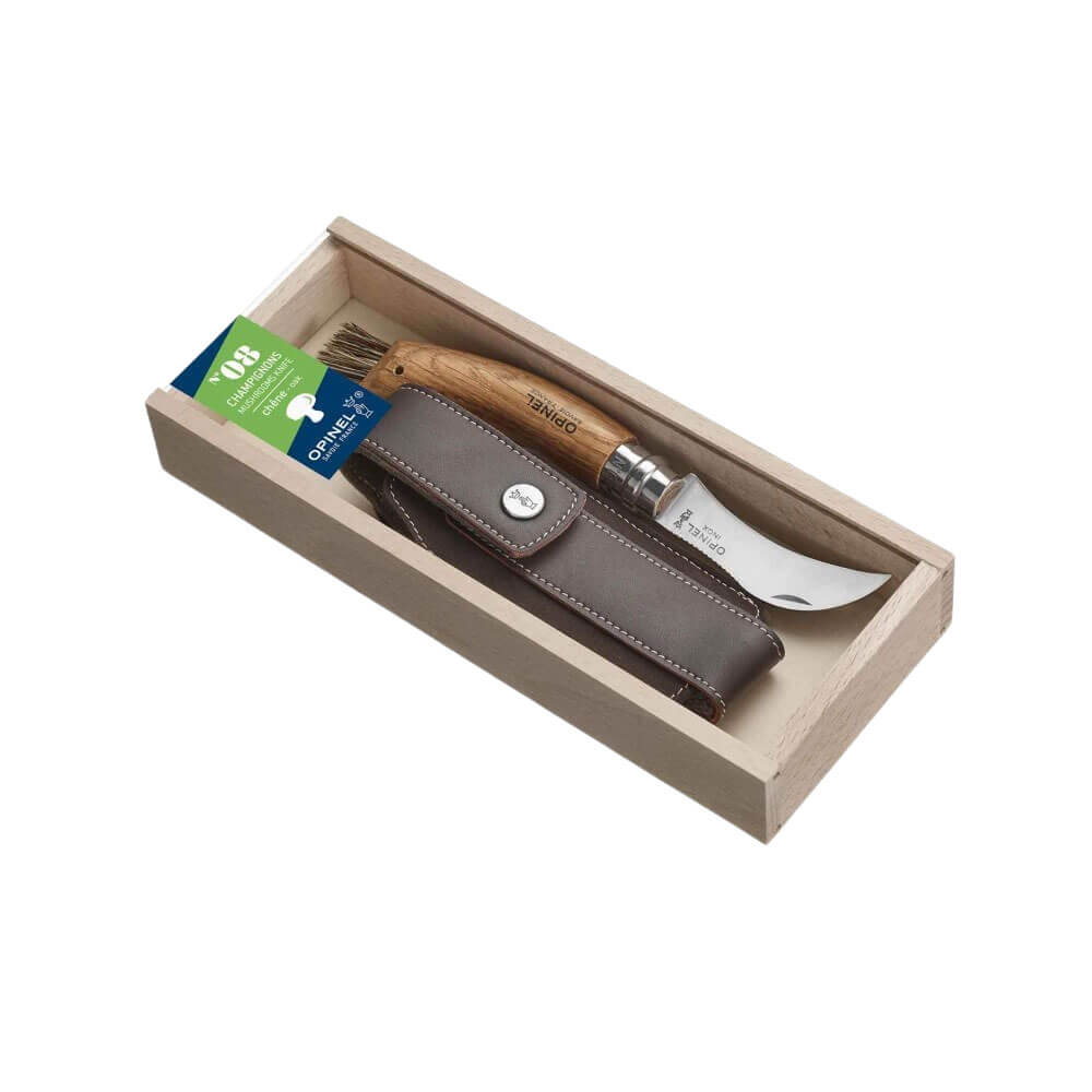 Plumier couteau n°8 Champignon avec étui - OPINEL