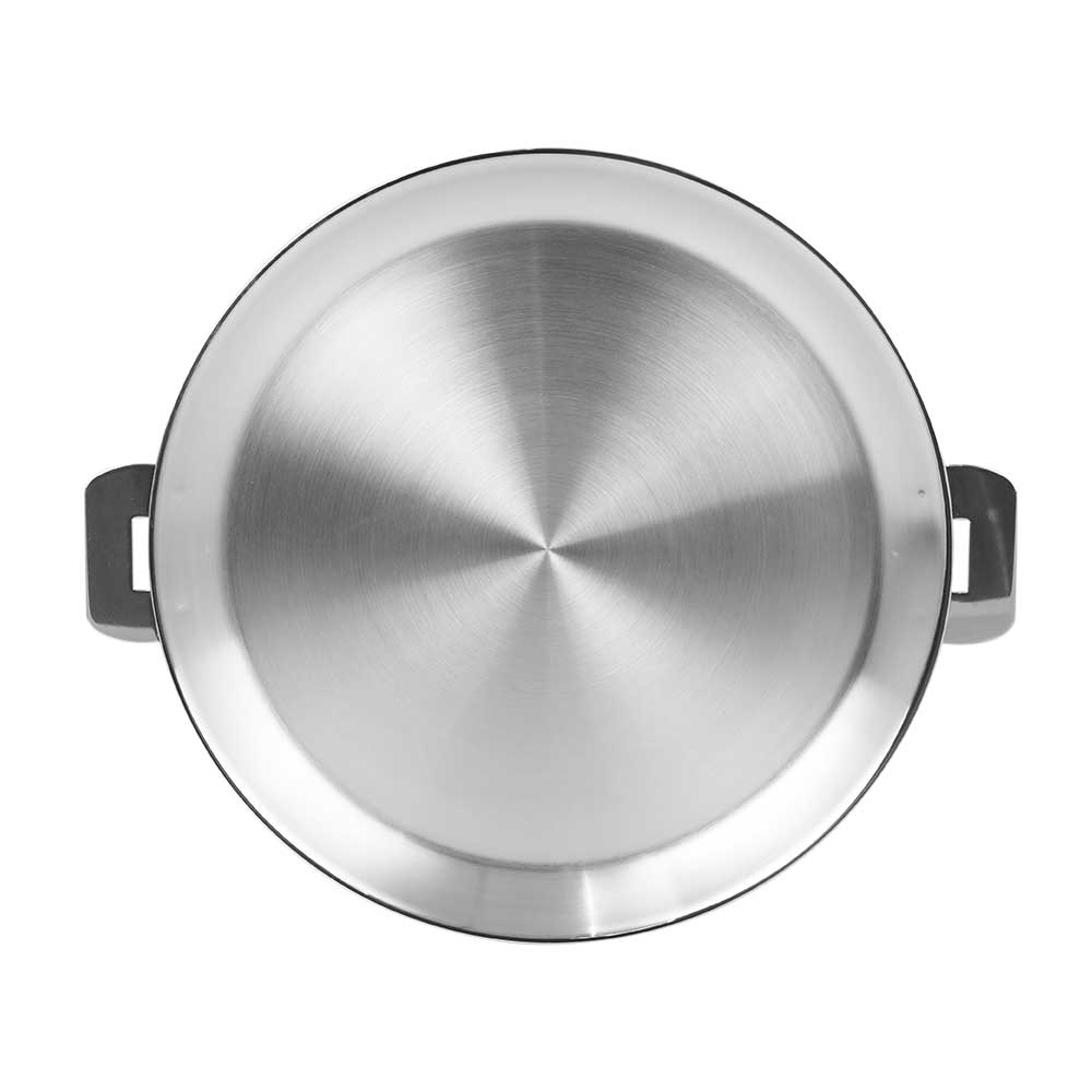 Poêle à crêpes inox poignée amovible Mutine - CRISTEL pas cher