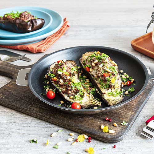 Lot de 2 Poêle Mutine amovible avec poignée incluse - CRISTEL poêle avec revêtement