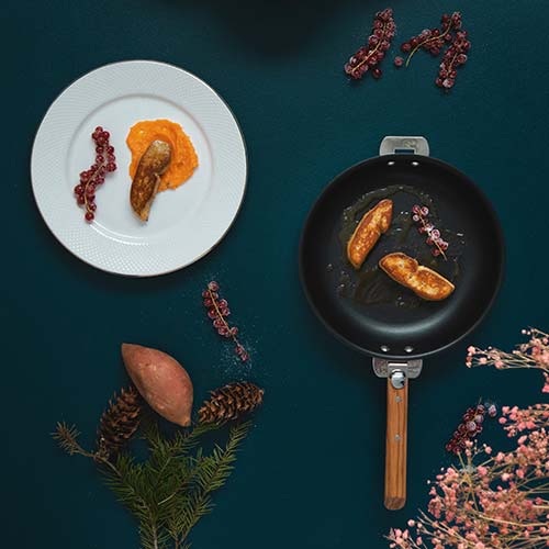 Poêle avec revêtement Exceliss antiadhérent Casteline - CRISTEL