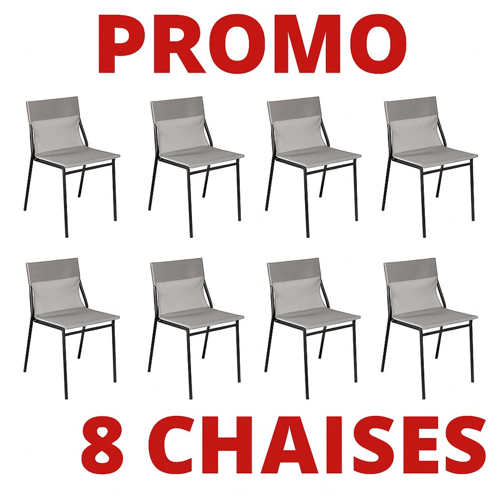 Offre promotionnelle 8 chaises Horizon - LAFUMA