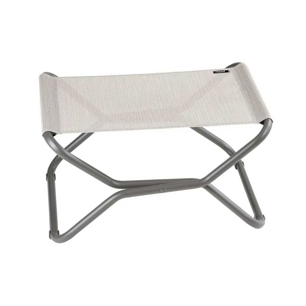 Tabouret/repose-pied pliant NEXT toile Batyline DUO - LAFUMA galet