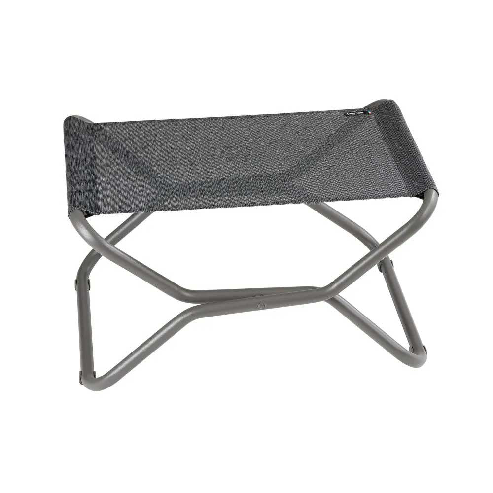 Tabouret/repose-pied pliant NEXT toile Batyline DUO - LAFUMA obsidian