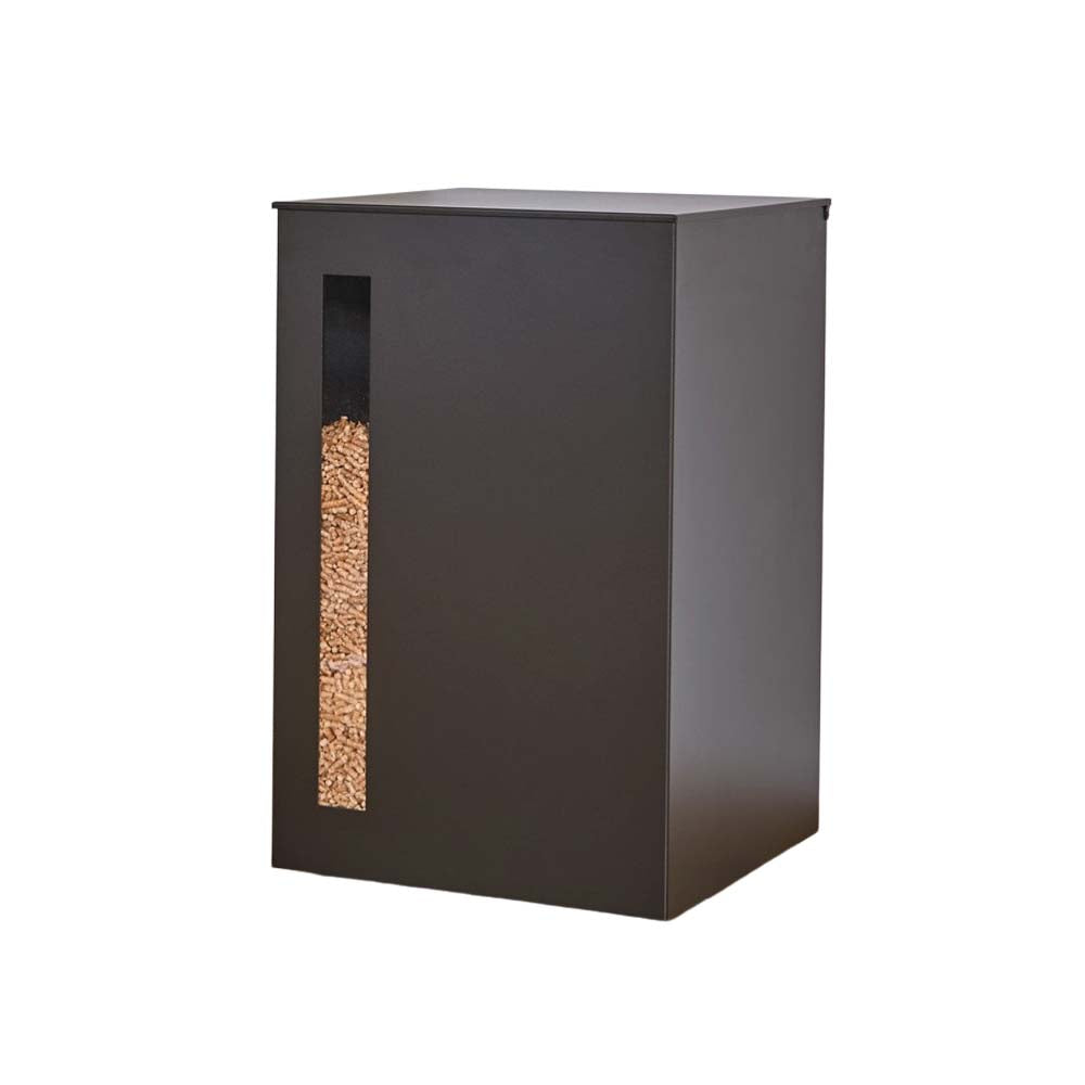 Coffre à granulés noir TITAN - DIXNEUF