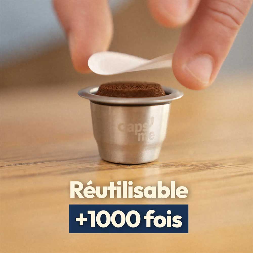 Caspules Inox - CAPS ME en promotion