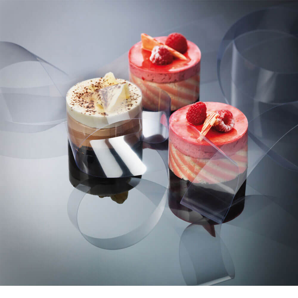 Rouleau de 100m Ruban Pâtissier PVC Hauteur 45mm - MATFER