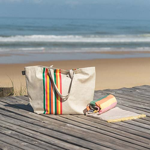 Sac Réglable MAULEON Laurier Rose - ARTIGA collection plage pour l'été