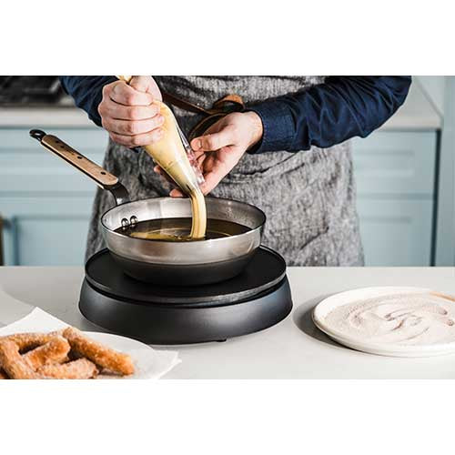 Sauteuse paysanne en acier MINERAL B BOIS 24 cm - DE BUYER