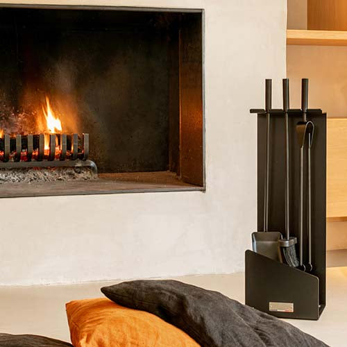 Serviteur Polar Noir - LE MARQUIER ambiance feu cheminée utile