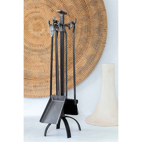 Serviteur Trépied Acier Vernis - LE MARQUIER fabriqué en France