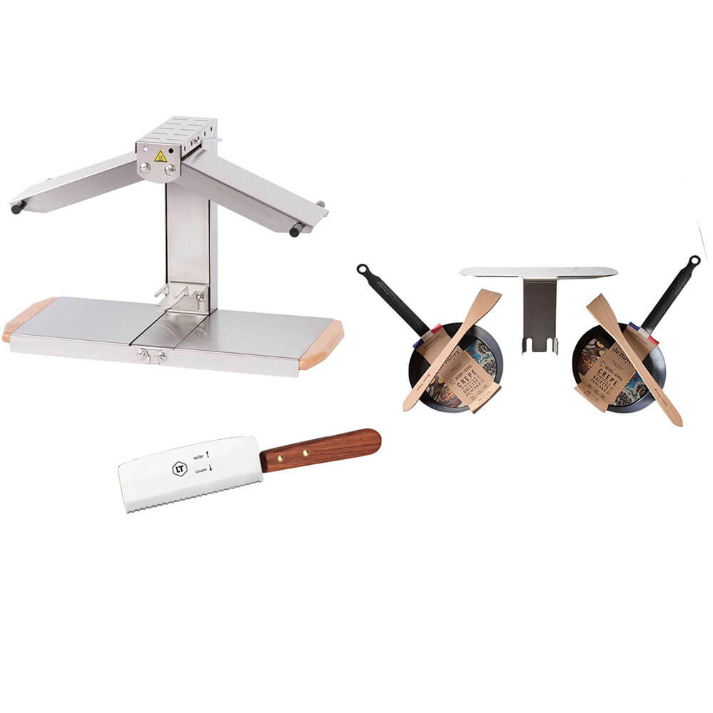 Appareil à Raclette Brezière avec kit Reblochade et Couteau INCLUS - Louis Tellier
