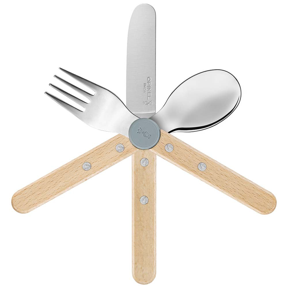 Set de couverts pour enfant - Le Petit Gourmet - OPINEL bleu nuit