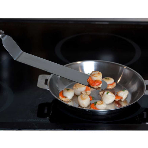 Spatule coudée inox - CRISTEL