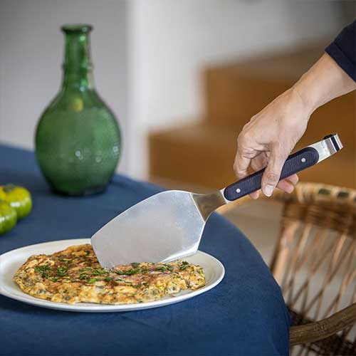 Spatule plancha coupante Inox - ENO promotion