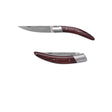 Couteau pliant Styl'Ver Bois de Violette avec Etui en cuir OFFERT - GOYON-CHAZEAU