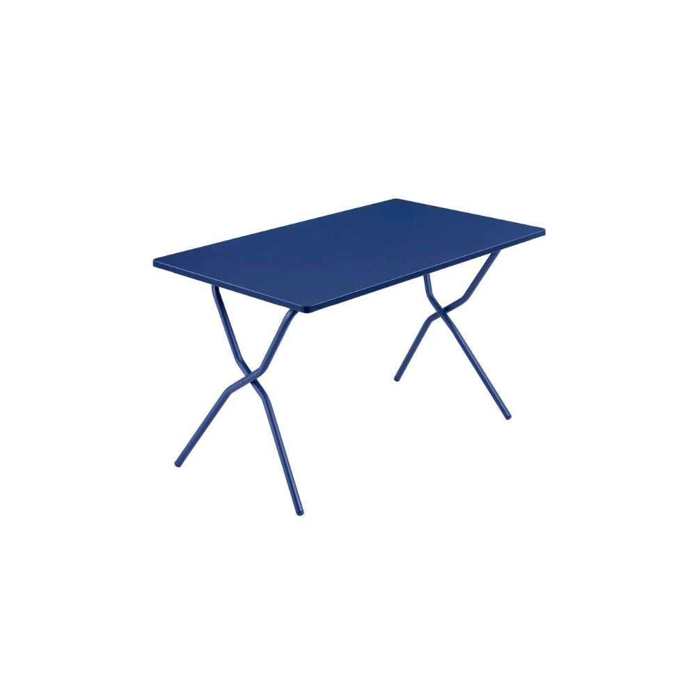 Table de jardin pliante Balcony Lafuma bleu indigo