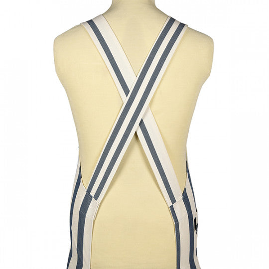 Tablier Réglable ADOUR Bleu vu de dos - ARTIGA