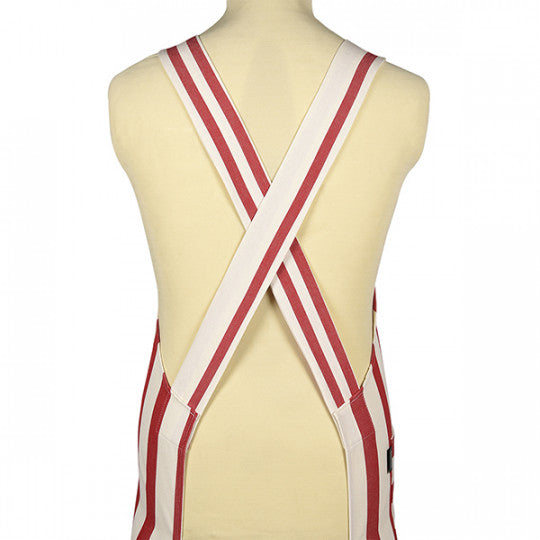 Tablier Réglable ADOUR Rouge vu de dos - ARTIGA