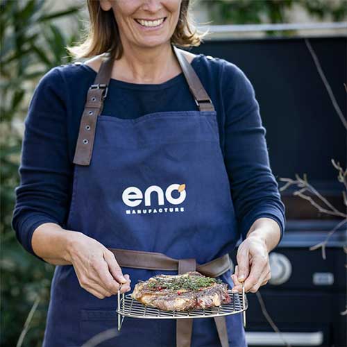Tablier de cuisine Bleu Navy - ENO réglable