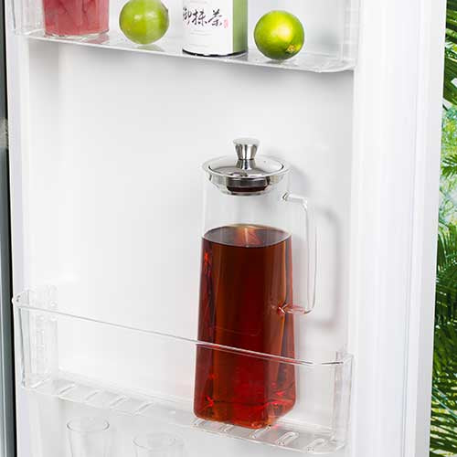 Théière Long Island avec cuillère de mélange offerte - CRISTEL pratique pour le frigo