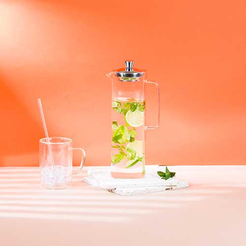 Théière Long Island avec cuillère de mélange offerte - CRISTEL thé glacé mojito