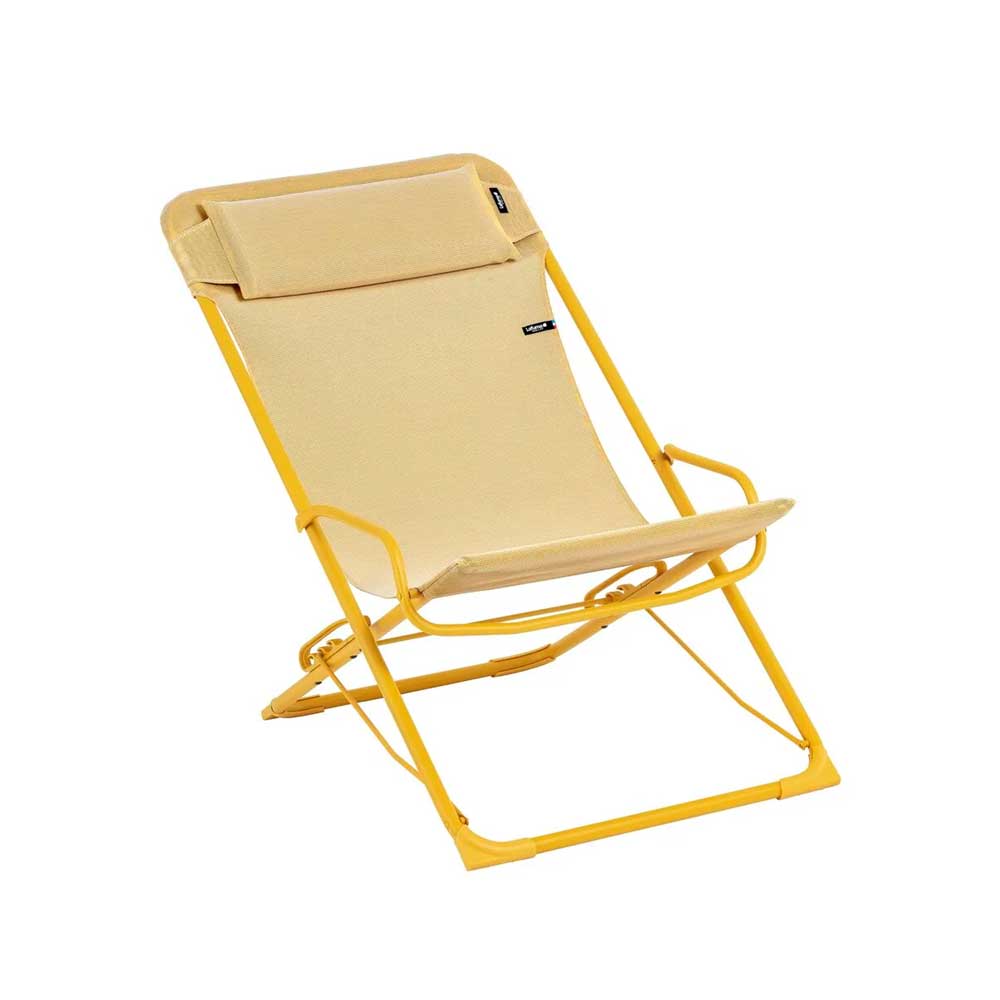 Transat jardin oscillant Transaswing Batyline LAFUMA jaune miel