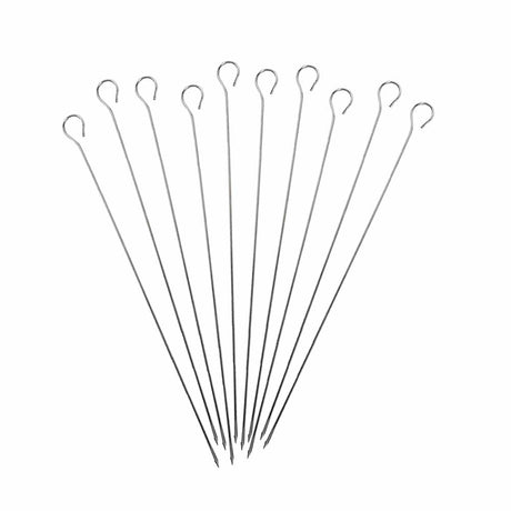 Lot de 10 brochettes longueur 30cm - DE BUYER