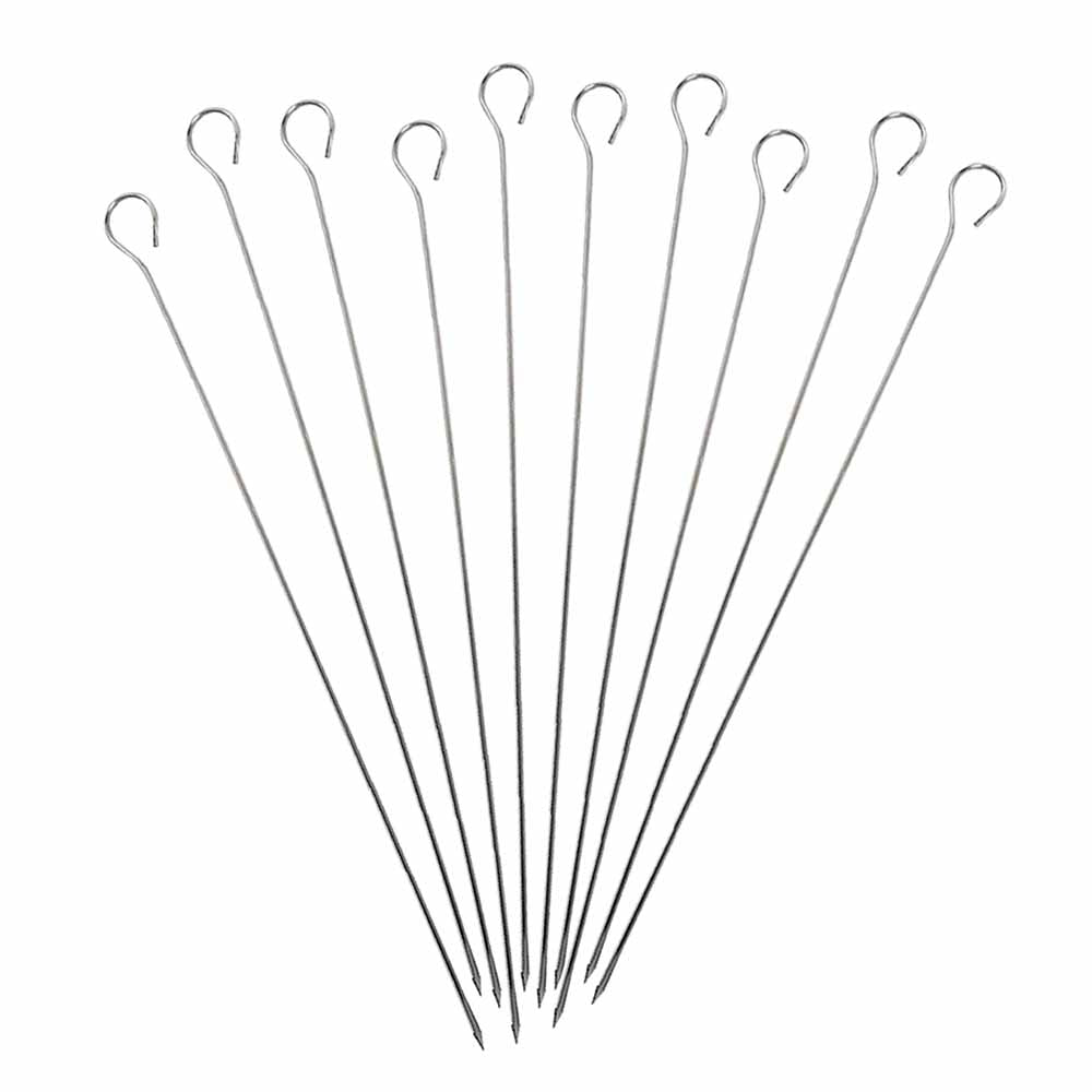 Lot de 10 brochettes longueur 35cm - DE BUYER
