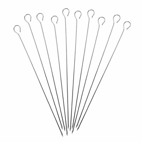 Lot de 10 brochettes longueur 35cm - DE BUYER