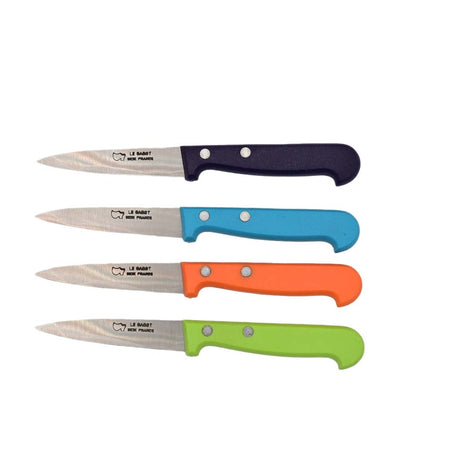 Coffret de 4 couteaux office couleur Au Sabot