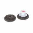 Lot de 2 boules inox agr26 De Buyer pour nettoyer les planchas