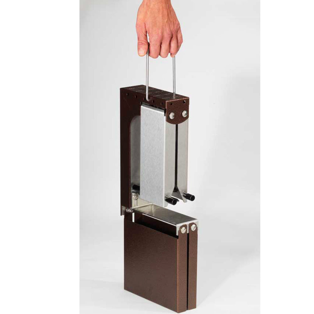 appareil à raclette breziere original couleur bronze Louis Tellier plié