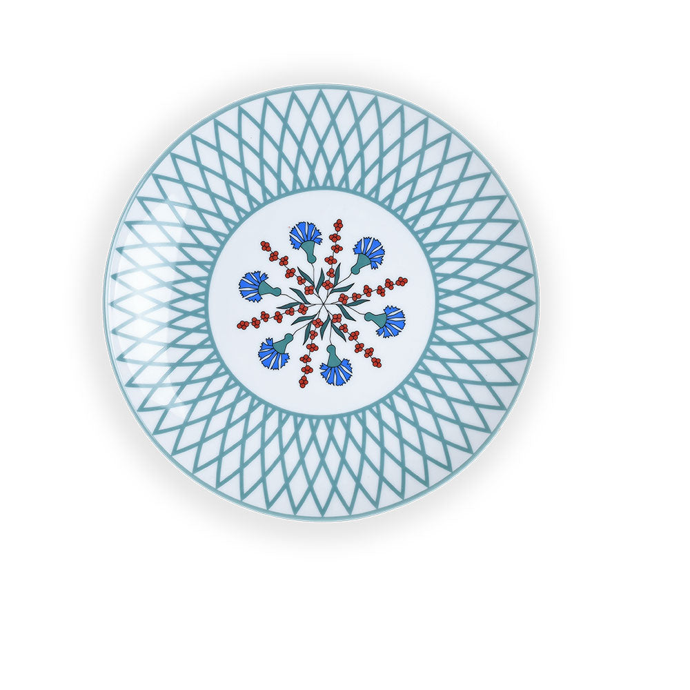 Lot de 2 Assiettes à dîner Volutes Limoges - Maison Manoï