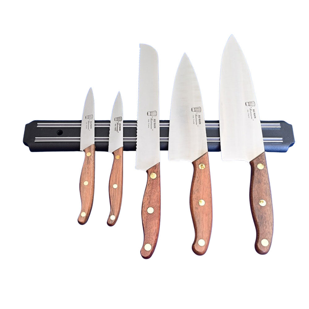 Barre aimantée Noir avec couteaux - Au Nain