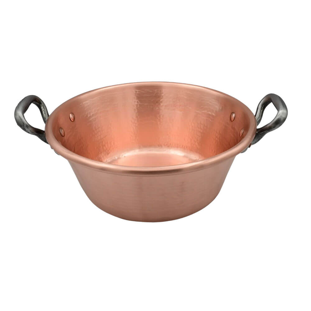 Bassine Confiture Cuivre 38cm - ATELIER DU CUIVRE