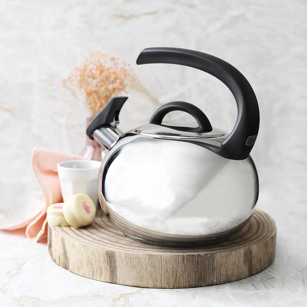 Bouilloire Neptune Inox Cristel en situation