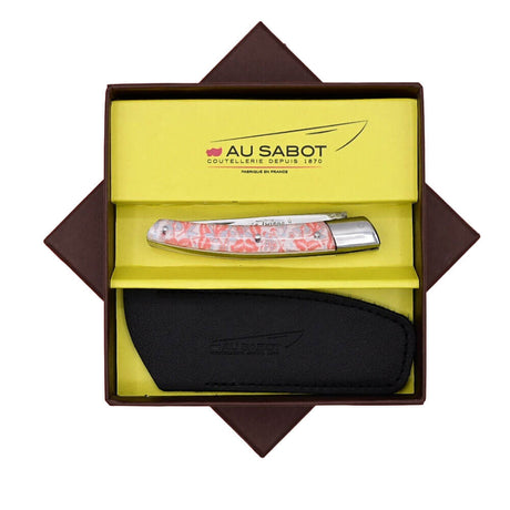 Coffret avec Couteau Pliant Le Thiers avec Etui Noir OFFERT - Au Sabot