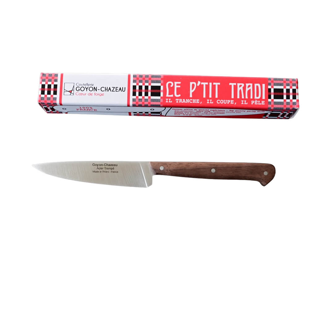 Couteau Le P'TIT TRADI Noyer - GOYON-CHAZEAU