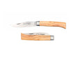 Couteau Pliant Alpin avec Mitre et Manche en bois d'Olivier - Au Sabot