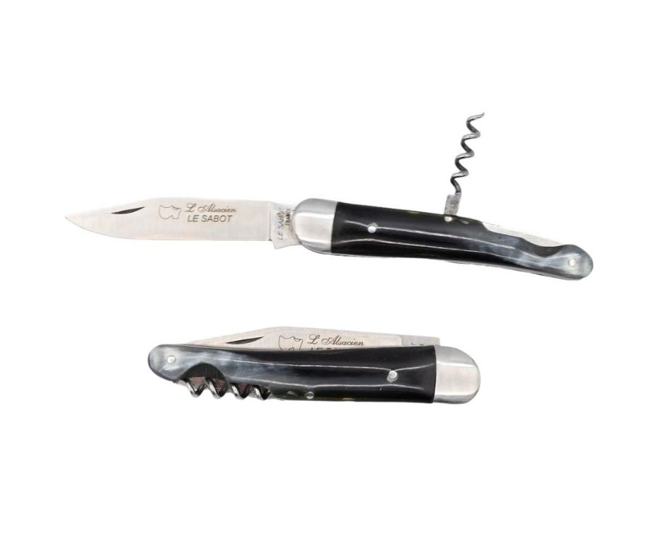 Couteau Pliant Alsacien Manche en Corne - Au Sabot