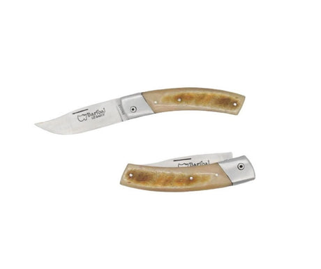 Couteau pliant Baribal avec Manche en Corne Bélier - Au Sabot