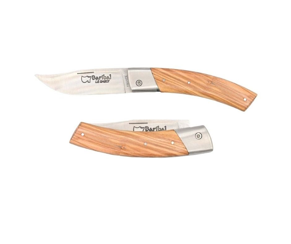 Couteau Pliant Baribal en Olivier - Au Sabot